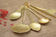 Ahar ✽ Brass ~ Kitchen set { Six piece set }